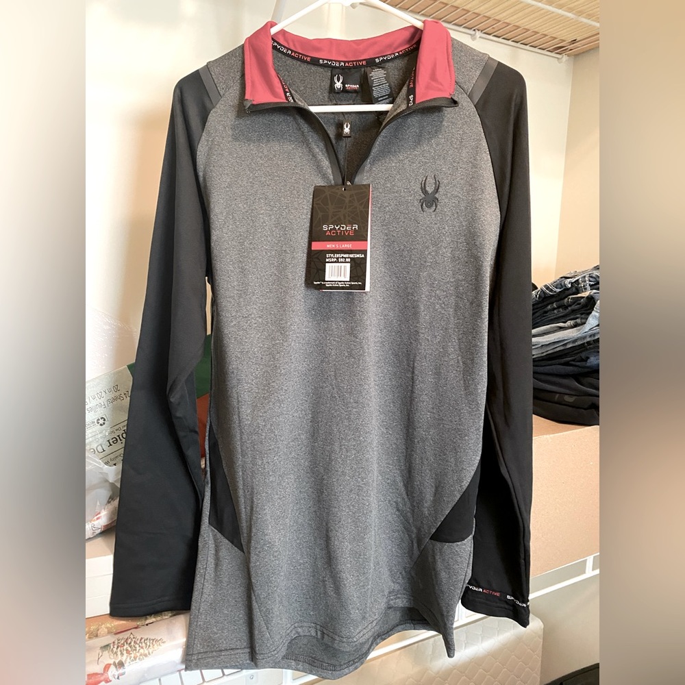 Mens Spyder Pullover